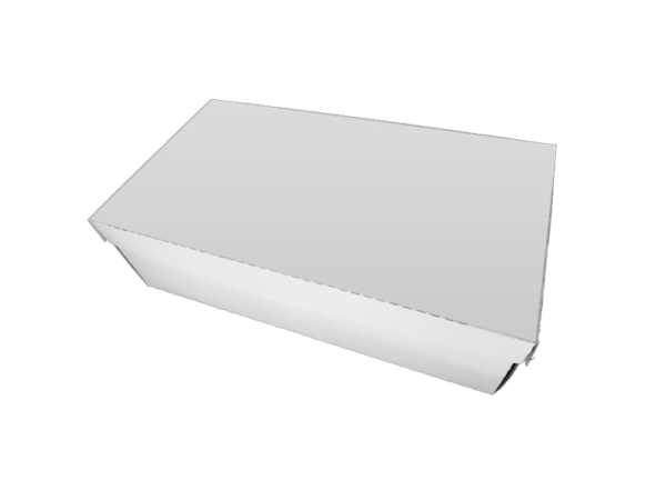 CAJA  TORTA BLANCA 32x18x10cm  (13x7x4'' | 32x18x10 cm) 1 Paq x 100 Und