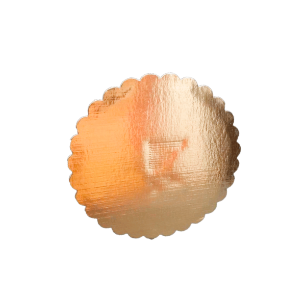 DISCO ORO  6" 15cm (ø 6" | 15cm) 1 Paq x 12 Und