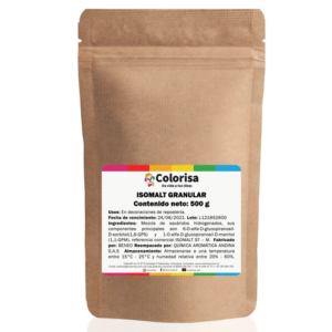 ISOMALT GRANULAR COLORISA 500 GR