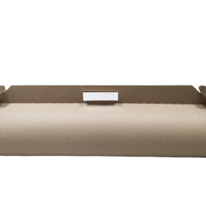 CAJA LUNCHERA GRANDE KRAFT CON ASA 49x15x10cm 50 Und