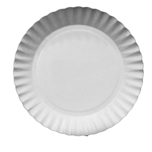 PLATO CARTON # 7  (ø 5'' | 12.7 cm) 1 Paq x 1000 Und