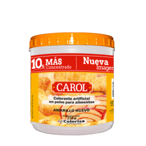POLVO CAROL AMARILLO HUEVO 250 gr