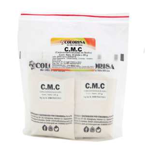 CMC (CARBOSIMETILCELULOSA DE SODIO) 20 GR 6 Und
