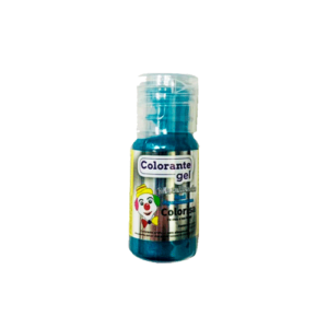COLORANTE EN GEL METALIZADO AZUL AGUA MARINA 13 ml