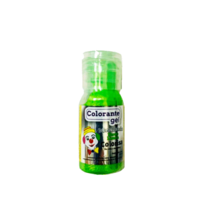 COLORANTE EN GEL METALIZADO VERDE LIMÓN 13 ml