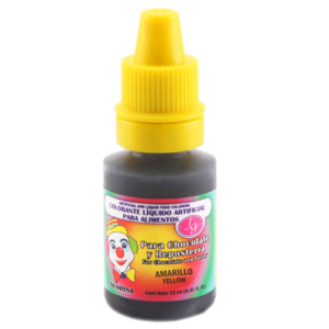 COLOR LÍQUIDO JG AMARILLO 12 ml