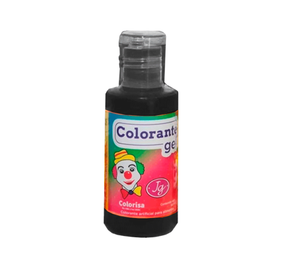 COLORANTE EN GEL NEGRO 60 ml