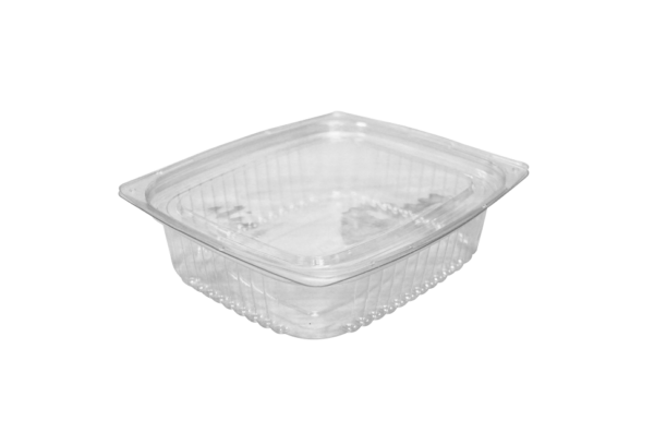 DELIPACK 2 PIEZAS 17oz (500cc) BASE TRANSPARENTE / TAPA TRANSPARENTE