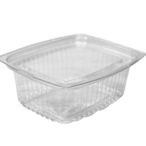 DELIPACK 2 PIEZAS 26oz (750cc) BASE TRANSPARENTE / TAPA TRANSPARENTE