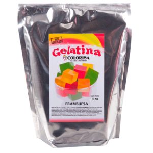 GELATINA DE FRAMBUESA COLORISA 5 KG