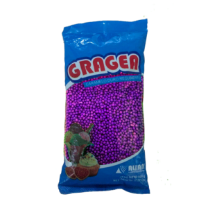GRAGEAS ANGELITAS N° 4 PERLADAS MORADO 500 gr