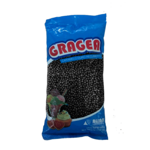 GRAGEAS ANGELITAS N° 4 PERLADAS NEGRA 500 gr