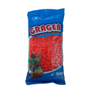 GRAGEAS ANGELITAS N° 4 PERLADAS ROJA 500 gr