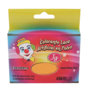 POLVO LACA PARA CHOCOLATE JG AMARILLO 6 gr
