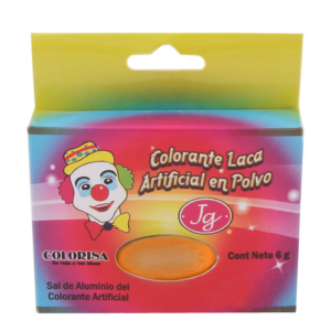 POLVO LACA PARA CHOCOLATE JG NARANJA 6 gr