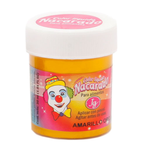 COLORANTE NACARADO LÍQUIDO JG AMARILLO ORO 30 ml