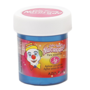COLORANTE NACARADO LÍQUIDO JG AZUL PLATA 30 ml