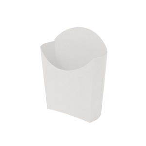 CAJA PAPAS FRITAS BLANCA PAQ  (4x2x6'' | 10x5x15 cm) 1 Paq x 50 Und