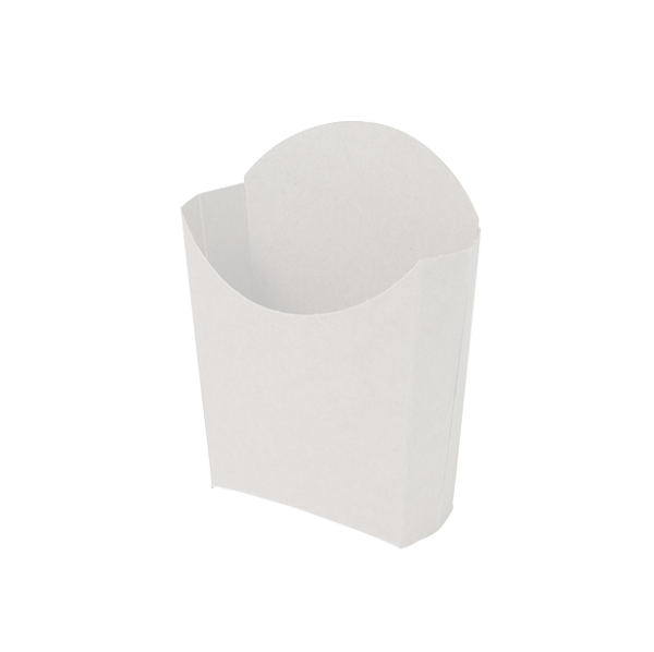 CAJA PAPAS FRITAS BLANCA PAQ  (4x2x6'' | 10x5x15 cm) 1 Paq x 50 Und