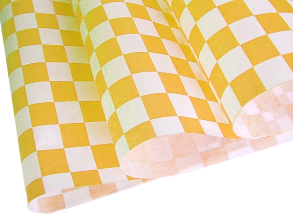PAPEL ANTIGRASA 12x 12" (30x30cm) AMARILLO  (12x12'' | 30x30 cm) 1 Paq x 100 Und