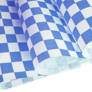 PAPEL ANTIGRASA 12x12" (30x30cm) AZUL  (12x12'' | 30x30 cm) 1 Paq x 100 Und
