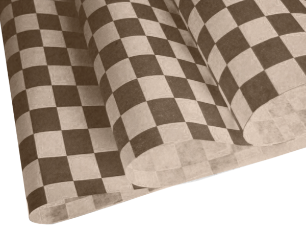PAPEL ANTIGRASA 12x 12" (30x30cm) KRAFT NEGRO (12x12'' | 30x30 cm) 1 Paq x 100 Und