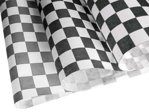PAPEL ANTIGRASA 12x12" (30x30cm) NEGRO  (12x12'' | 30x30 cm) 1 Paq x 100 Und