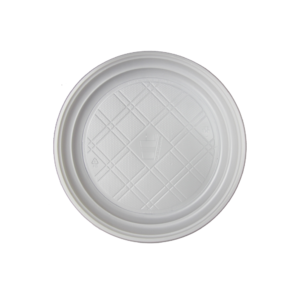 PLATO PLÁSTICO 9 BLANCO