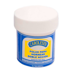 POLVO HORNEAR DOBLE ACCIÓN CAROLESEN 30 gr