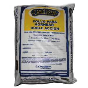 POLVO HORNEAR DOBLE ACCIÓN CAROLESEN 30 KG x GRANEL