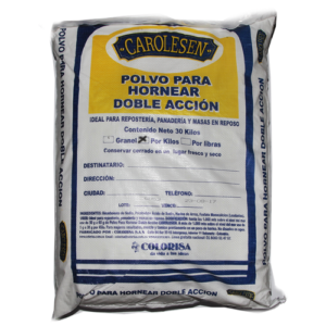 POLVO HORNEAR DOBLE ACCIÓN CAROLESEN 30 KG x KILO