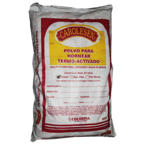 POLVO HORNEAR TERMO-ACTIVADO CAROLESEN 30 KG x GRANEL