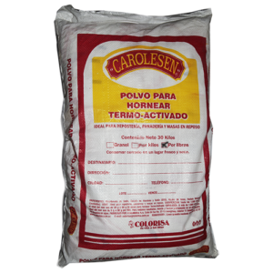 POLVO HORNEAR TERMO-ACTIVADO CAROLESEN 30 KG x LIBRA