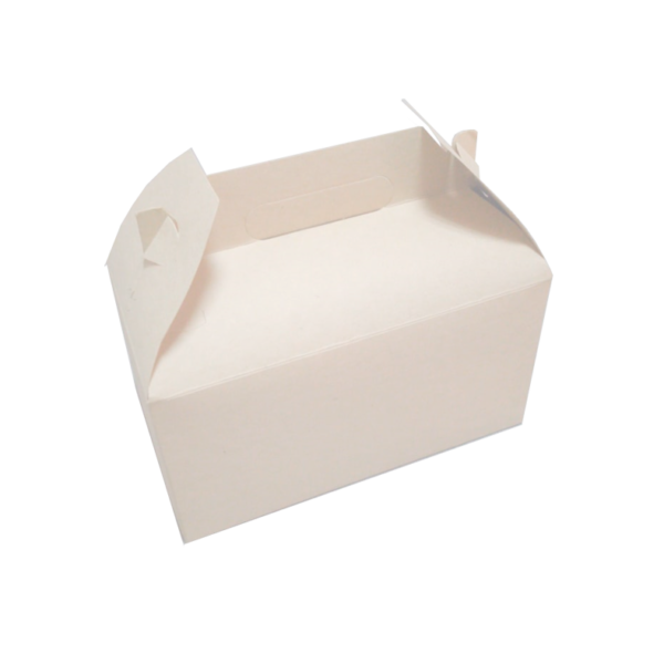TAKE OUT ASA GRANDE BLANCA 9.5x5x5" (9x5x5'' | 24x13x13 cm) 1 Paq x 50 Und