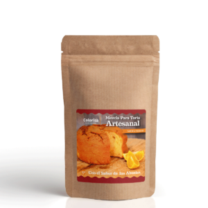 TORTA LISTA ARTESANAL COLORISA NARANJA 500 gr