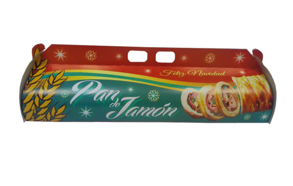 CAJA PAN JAMON GENERICA CON ASA 49x15x10cm 50 Und