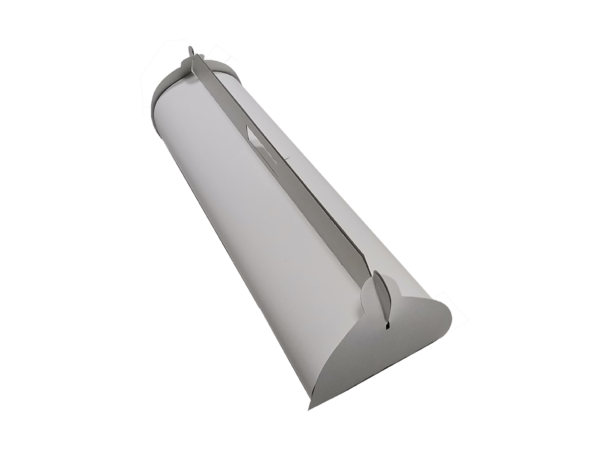 CAJA PAN JAMON BLANCA CON ASA 49x15x10cm 50 Und